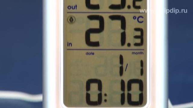 Термометр с часами для дома и улицы смотреть онлайн