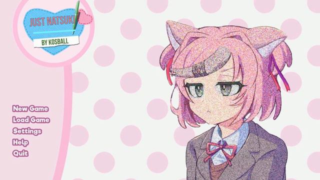 Doki Doki Your reality Natsuki version RUS ( English Sub. ). Доки Доки, ваша реальность. Музыка. смотреть онлайн