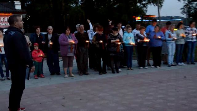 Свеча памяти в Сысерти. Отрывок. смотреть онлайн