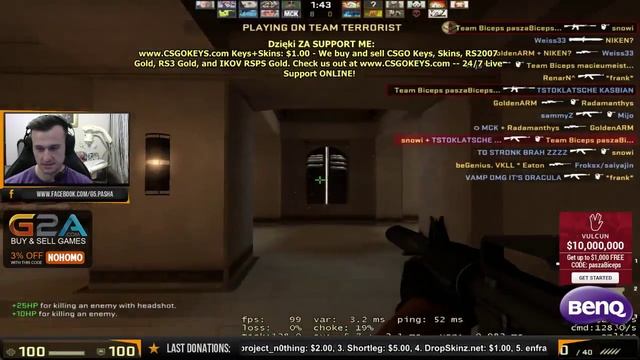 CSGO: Pro Deathmatch Virtus Pro Pasha