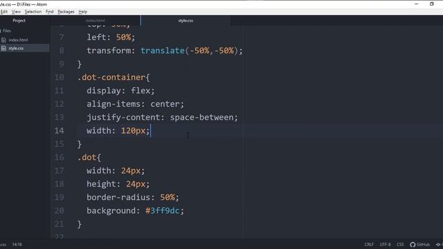 Pure Css Dot Loader Animation Using HTML And CSS | Pure Css Preloader Using Html And Css смотреть онлайн