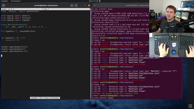 python Generics (intermediate) anthony explains #430 смотреть онлайн