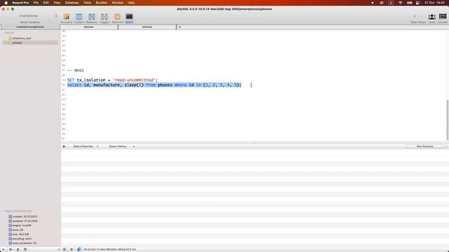 Mysql - 1 курс - заняття 9 - Multiversion Concurrency Control, Lock tables, Select for update смотреть онлайн