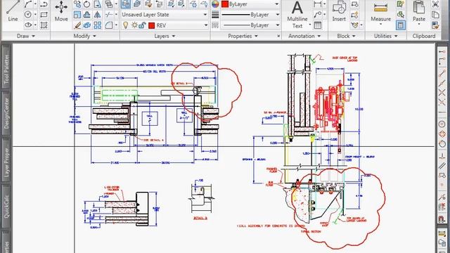 สอน Autocad 2010 [ตอนที่ 42] การใช้Revision Cloud смотреть онлайн