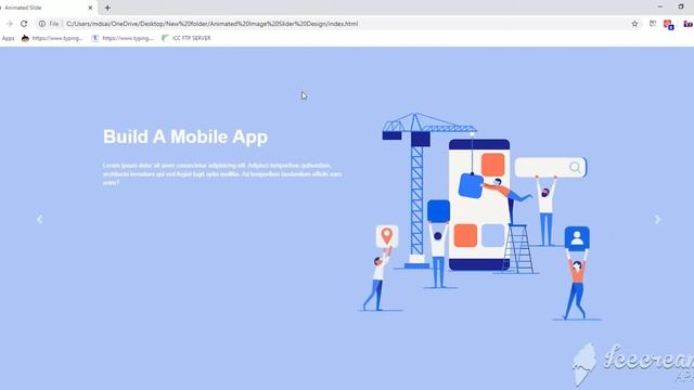 How To Make Slider In HTML, CSS and Bootstrap Website | Animated Image Slider Design Using HTML CSS смотреть онлайн