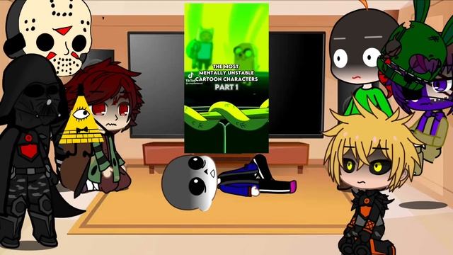 Fandoms react to bill cipher | final | gravity falls | Gacha club react | gacha club series смотреть онлайн