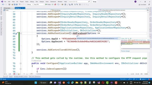 Fix: Method not found:"Microsoft.AspNetCore.Authentication.AuthenticationBuilder" смотреть онлайн