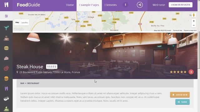 Food Guide - Restaurant, Food and Drinks Directory Listing WordPress Theme - WordPress Download смотреть онлайн