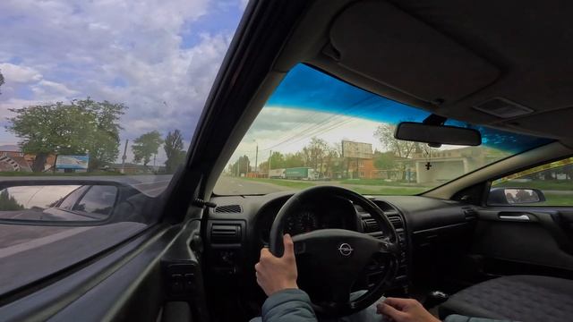 Opel Astra G (2003) POV TEST DRIVE