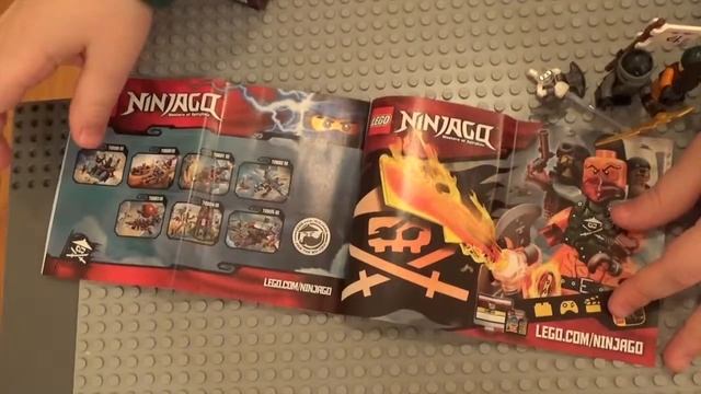 Lego Ninjago 70599 Дракон Коула смотреть онлайн