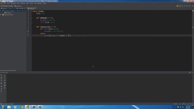 Python Programming Tutorial 29 - Classes and Objects смотреть онлайн