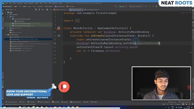 Firebase Android Tutorial-Adding Data to Cloud Firestore for User and Admin Panel App-Android Studi смотреть онлайн