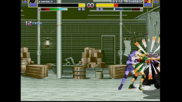 [ Mugen ] 2x2 Hinako Asuka Vs Geese Howard Rugal B Game kof Ryona Mod смотреть онлайн