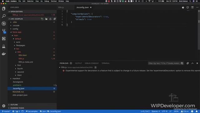 LWC - Experimental Decorators Error смотреть онлайн