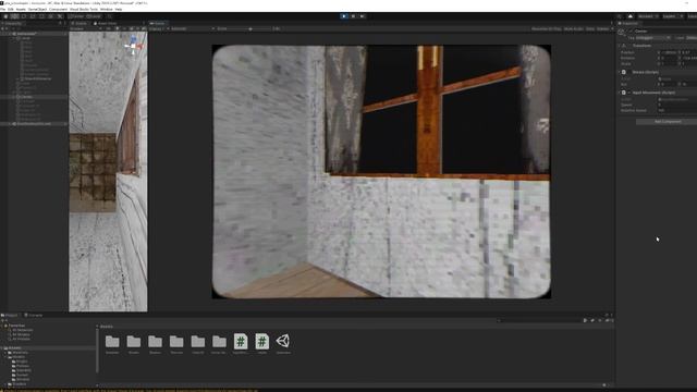 Как сделать графику с PS1: Интерьер как в Silent Hill (Blender и Unity) смотреть онлайн
