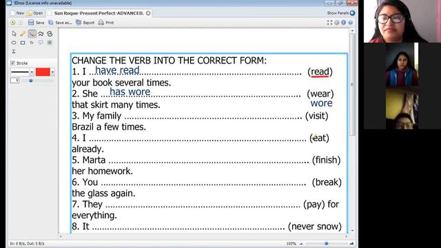 PRESENT PERFECT-II PART смотреть онлайн
