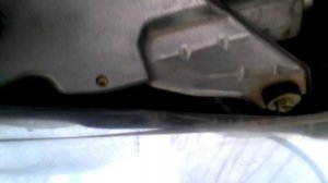 снятие заднего дворника и моторчика