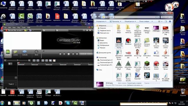 Как убрать задний фон у картинок в Camtasia Studio 8 смотреть онлайн