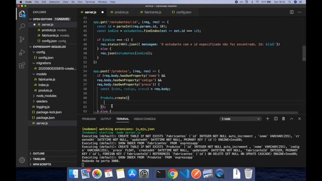 Express.js e Sequelize смотреть онлайн