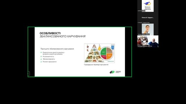 Семінар «Базові принципи харчування в професійному спорті» смотреть онлайн