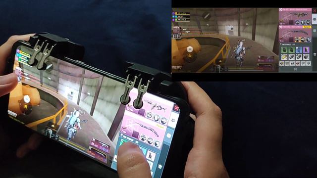 Handcam for those wondering how to use triggers. l COD MOBILE gameplay смотреть онлайн