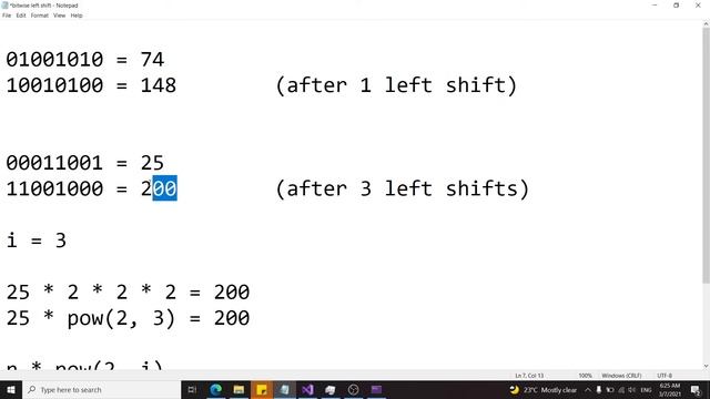Bitwise Left Shift Operator in C++ - Bit Manipulation Tutorial смотреть онлайн
