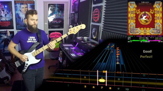 Thin Lizzy - Johnny The Fox Meets Jimmy the Weed | BASS Tabs & Cover (Rocksmith) смотреть онлайн