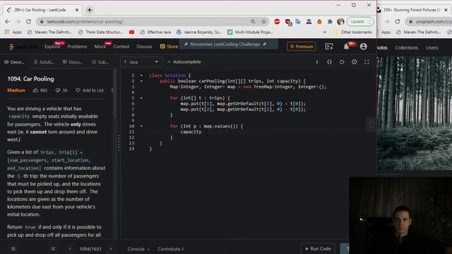 LeetCode 1094. Car Pooling Solution Explained - Java смотреть онлайн
