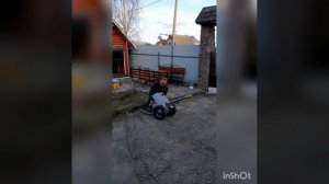 Пушка стреляет газ пропан