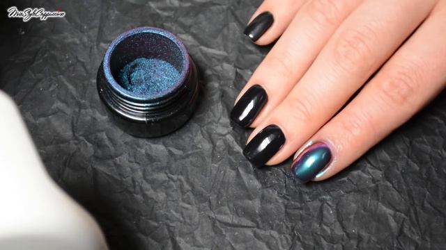 ШИКАРНЫЕ Зеркальные ВТИРКИ ♥ 12 цветов СВОТЧИ и Нанесение ♥ Mirror powder nails смотреть онлайн