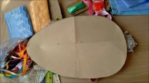 Пасхальная салфетка! Как сшить.МК.