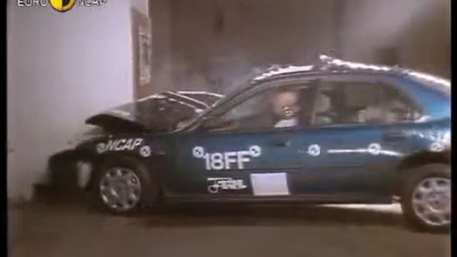 Краш тест Rover 600 1997 (E-NCAP) смотреть онлайн