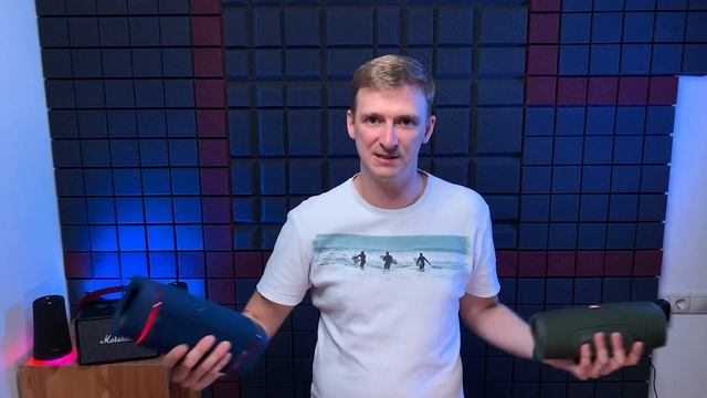 JBL не сдается! SONY XB33 или JBL Charge 4 | портативная колонка смотреть онлайн