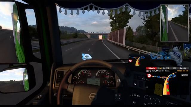 ETS 2 конвой День рождение Нашей ТК"КУРЬЕР" смотреть онлайн