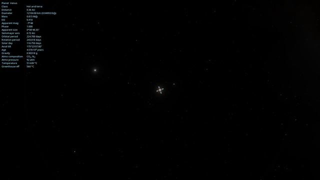 Traveling from the Sun to Venus at the speed of light | SpaceEngine смотреть онлайн