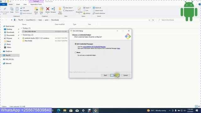 How to download GIT and GIT-BASH for windows 10 and check version via Command Prompt смотреть онлайн