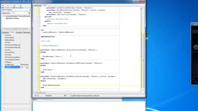 Lazarus + Android Programlama смотреть онлайн