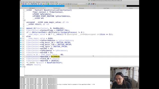 How do Windows 'fibers' work? Practical Reverse Engineering. смотреть онлайн
