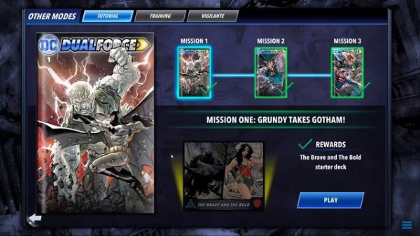 DC Dual Force первый запуск