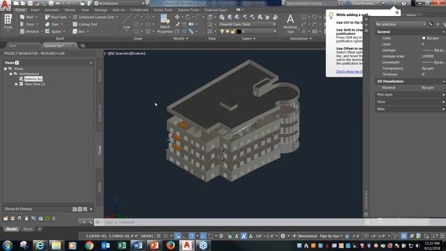 Introduction to the AutoCAD Architecture Toolset смотреть онлайн