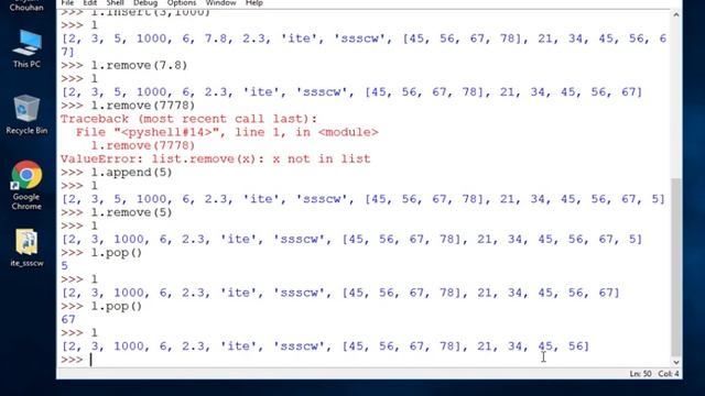 Lists in Python смотреть онлайн