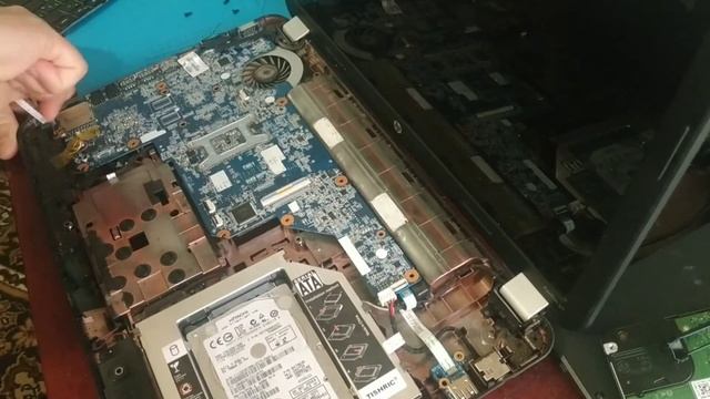 Замена процессора HP Pavilion g6 смотреть онлайн