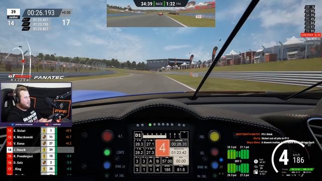 Assetto Corsa Competizione AOR League with Ferrari at Brands Hatch смотреть онлайн