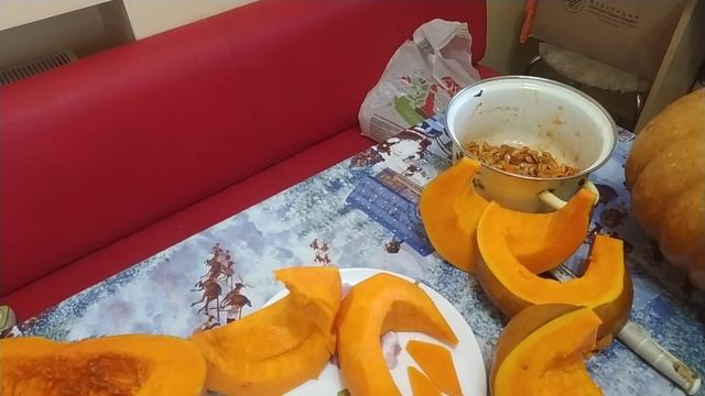 Тыква медовая красотка дегустируем и сварим кашку смотреть онлайн