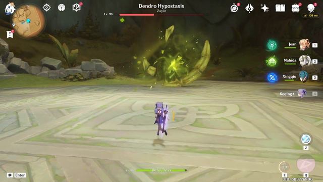Genshin Impact - Nahida and Keqing stomp dendro cube смотреть онлайн