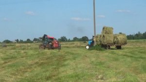 Заготовка сена в СПК «Гигант»