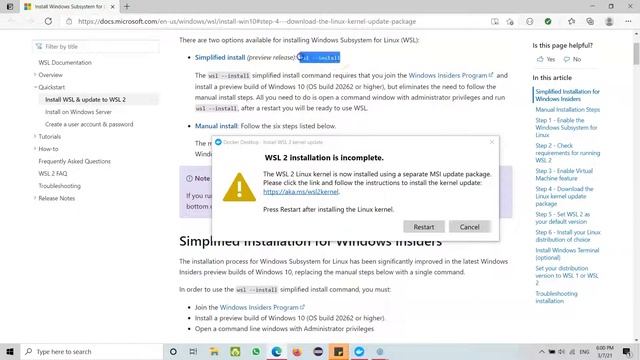 Install WSL2(BASH) Windows10 Home смотреть онлайн