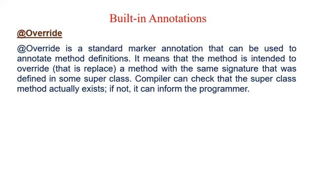 Annotations in java |Introduction to Annotations| part-1| Tutorial-44 | latest |2020 смотреть онлайн