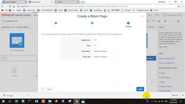Interactive Regions In oracle Apex смотреть онлайн