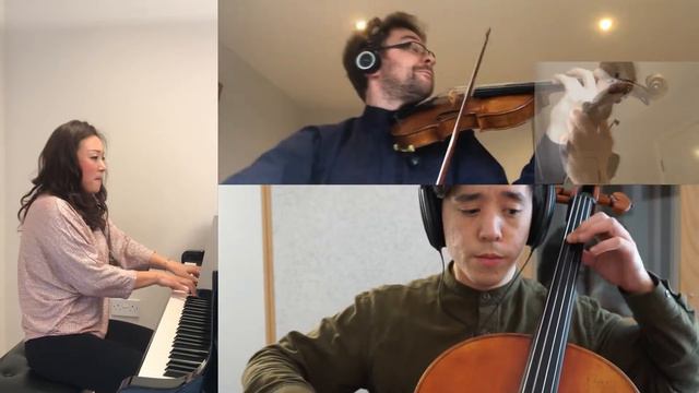 Watch the Sitkovetsky Trio play an Beethoven's Trio Op. 70 No. 2 смотреть онлайн